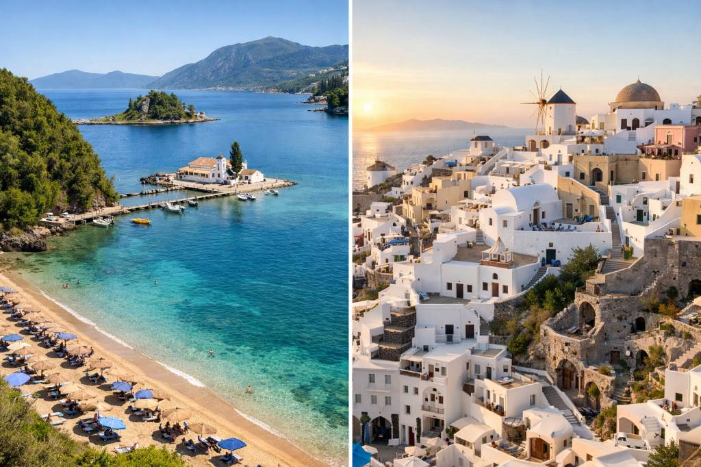 Corfou ou santorin : quelle île grecque choisir pour vos prochaines vacances