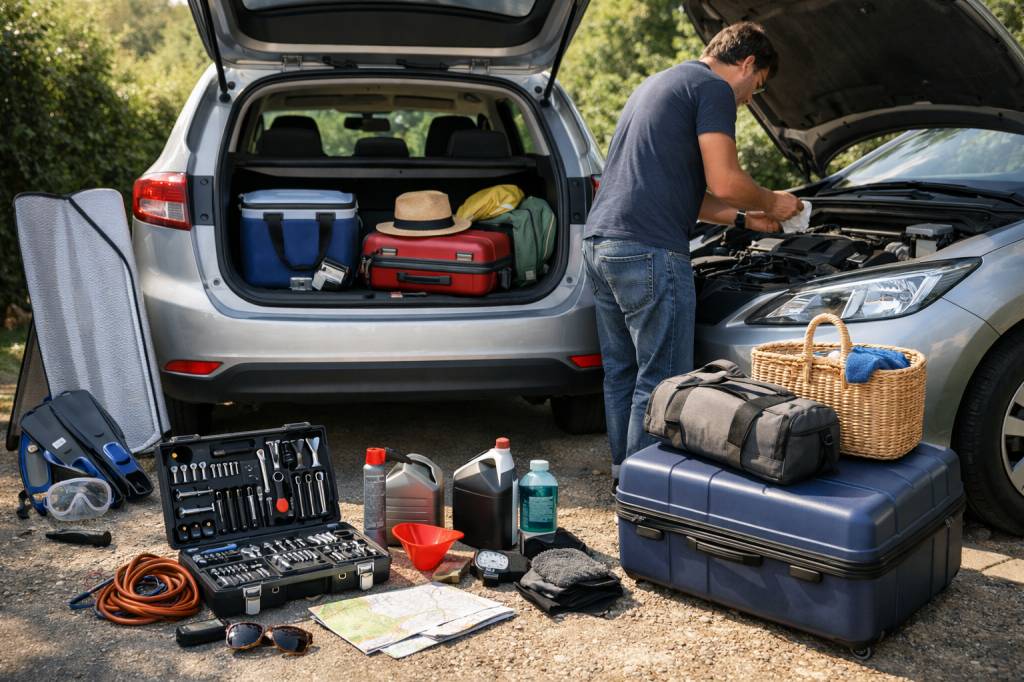 Roadtrip : préparer son auto avant de prendre la route pour des vacances sans stress